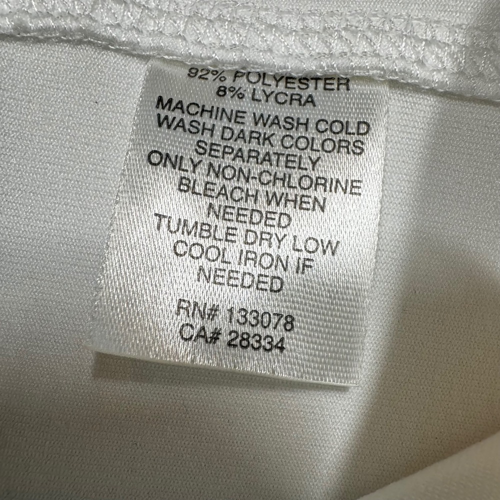 Lucky in Love Pleated Ruffle Tennis Skirt White Pink Yellow Tie Dye‎ Size S - Picture 5 of 6